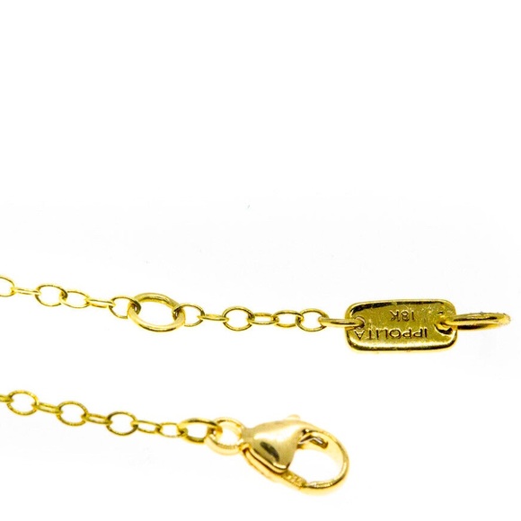 IPPOLITA 18K/750 Yellow Gold Senso™ Mini Disc Bracelet +5 quality Diamonds ITALY - Picture 8 of 14